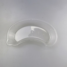 प्लास्टिक डिस्पोजेबल किडनी डिश पारदर्शी 800cc घुमावदार मुंह के साथ