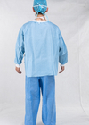 गैर बुना डिस्पोजेबल रोगी गाउन अस्पताल क्लॉथ स्क्रब सूट नर्स वर्दी