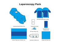 लैप्रोस्कोपी प्रक्रिया पैक एसएमएस फैब्रिक स्टेराइल ग्रीन सर्जिकल पैक आवश्यक लेमिनेशन रोगी डिस्पोजेबल सर्जिकल पैक
