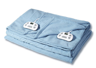 धोने योग्य ध्रुवीय ऊन इलेक्ट्रिक हीटेड कंबल शीतल समय सारिणी नियंत्रक के साथ फेंको