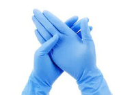 मेडिकल डिस्पोजेबल ब्लू नाइट्राइल दस्ताने पाउडर मुक्त सुरक्षा परीक्षा दस्ताने