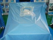 डिस्पोजेबल सर्जिकल सिजेरियन ड्रेप रंग नीला आकार 200 * 300 सेमी