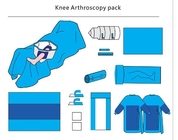 मेडिकल डिस्पोजेबल सर्जिकल घुटने आर्थ्रोस्कोपी ड्रेप पैक / किट