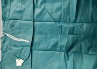 ग्रीन रोगी मेडिकल स्क्रब सूट डिस्पोजेबल अलगाव गाउन सीई / आईएसओ13485