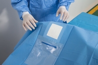 तरल संग्रह बैग के साथ डिस्पोजेबल सर्जिकल स्टेरिल ओप्थाल्मिक ड्रेप