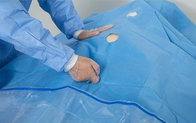 चिकित्सा डिस्पोजेबल बाँझ प्रक्रिया पैक सर्जिकल एंजियोग्राफी किट 210 * 300 सेमी