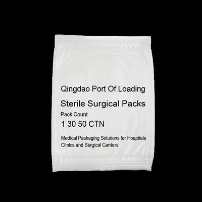 उच्च अवशोषण सामग्री वाले अल्ट्रासोनिक सीम प्रौद्योगिकी और महत्वपूर्ण क्षेत्रों में सुदृढ़ के साथ डिस्पोजेबल सर्जिकल पैक