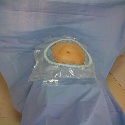 High Absorbency Disposable Surgical Packs with Reinforced Absorbent Critical Zones and EO Sterilization for Hospital Emergency