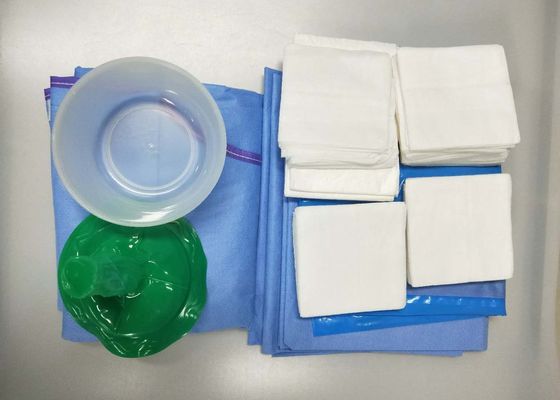 निर्जंतुकीकृत एकमुश्त एंजियोग्राफी सर्जिकल पैक