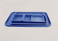 गैर विषैले प्लास्टिक किडनी के आकार का डिश / डिस्पोजेबल प्लास्टिक ट्रे मेडिकल