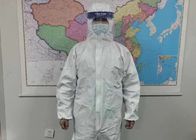 रासायनिक प्रतिरोधी चिकित्सा स्क्रब सूट सुरक्षा सुरक्षात्मक वस्त्र सूक्ष्मदर्शी प्रकार