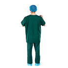 हॉस्पिटल ऑपरेटिंग रूम शॉर्ट स्लीव यूनिसेक्स मेडिकल स्क्रब सूट