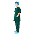 हॉस्पिटल ऑपरेटिंग रूम शॉर्ट स्लीव यूनिसेक्स मेडिकल स्क्रब सूट