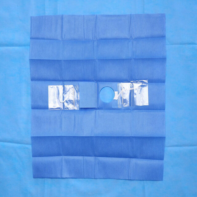 अस्पताल उपयोग के लिए अल्ट्रासोनिक सीम उच्च अवशोषण सामग्री और ईओ नसबंदी के साथ डिस्पोजेबल बाँझ सर्जिकल पैक